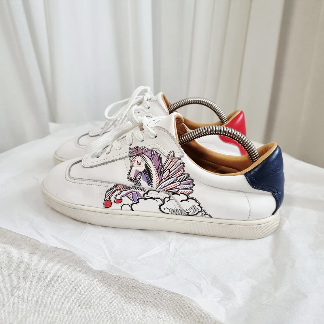 에르메스 퀵커 페가수스 팝 스니커즈 송아지가죽 운동화 (특별한정시즌모델) 상품이미지1