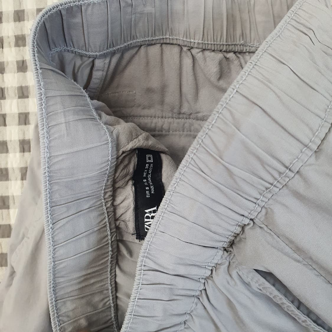 자라 파라슈트 밴딩 와이드 팬츠 남자29~30 상품이미지2