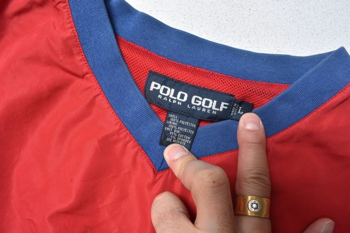 90S 폴로 랄프로렌 골프 웜업 L N0881 상품이미지9