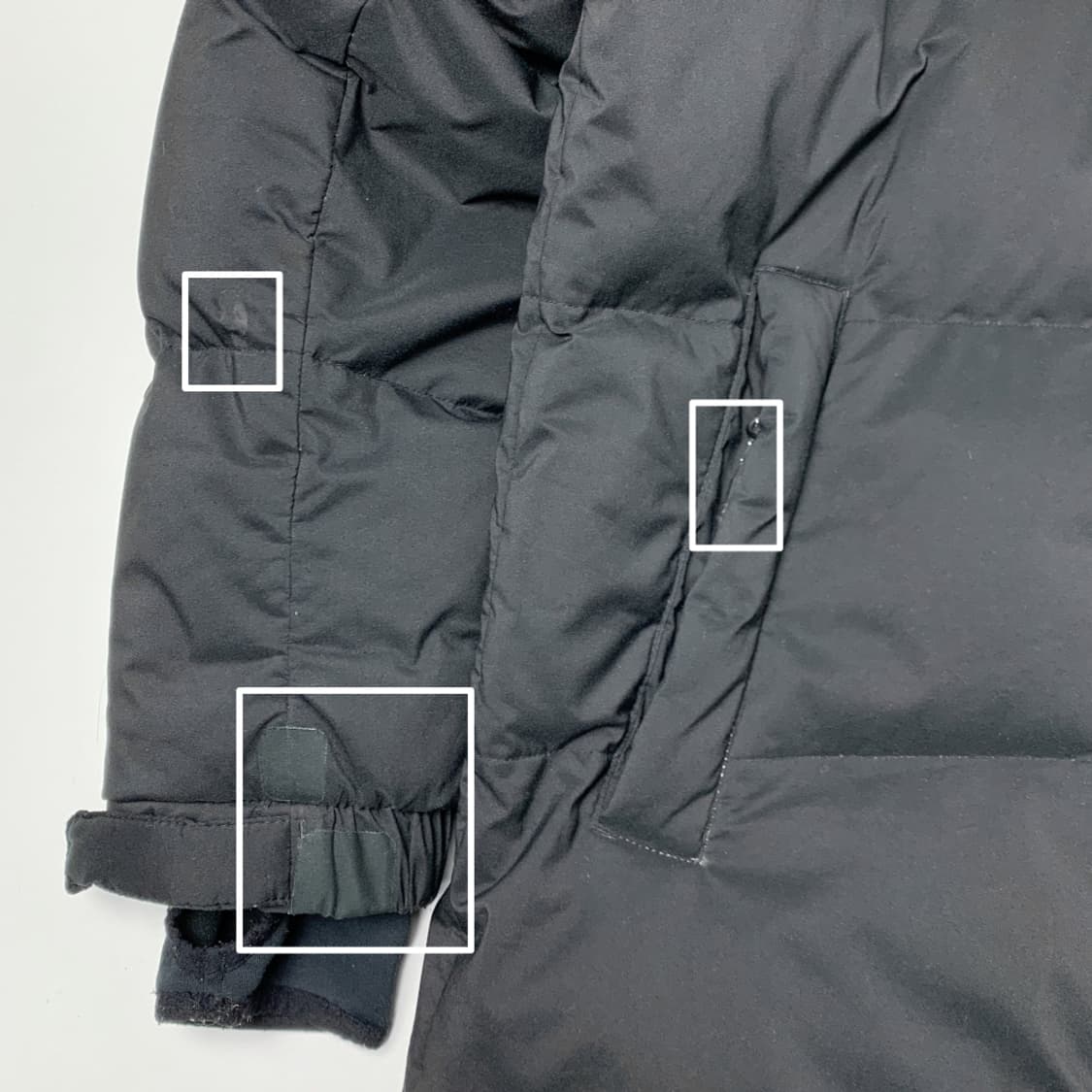 [L 100/정품] 노스페이스 덕다운 롱 패딩 상품이미지4