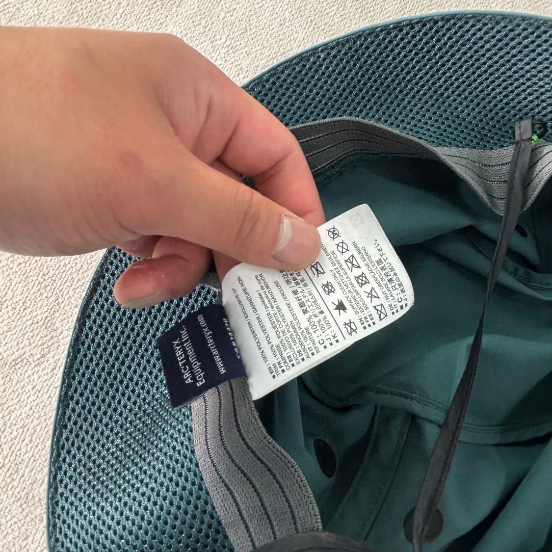  아크테릭스 신솔로 햇 버킷햇 상품이미지4