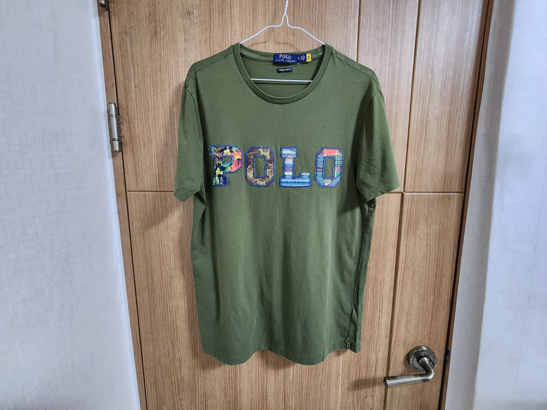 (M)폴로 POLO 로고 아플리케 반팔 티셔츠  상품이미지1