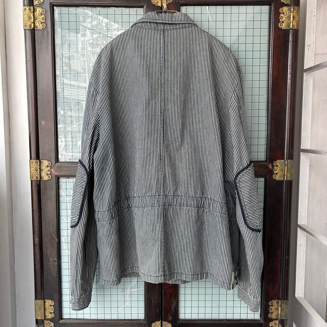 Armani Jeans 스트라이프 코튼 워크 자켓 상품이미지7