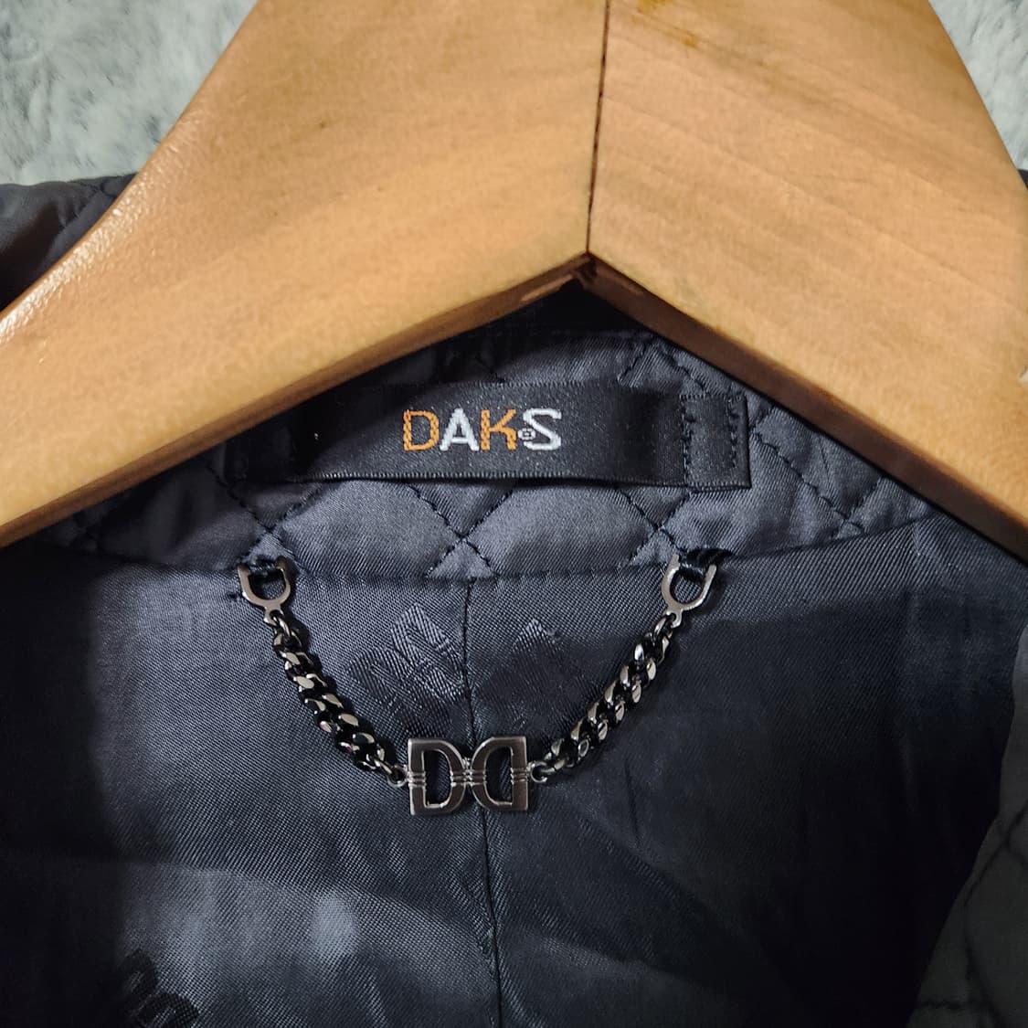 H405 [91-160] 닥스 런던 여성 퀄팅 자켓
 상품이미지3