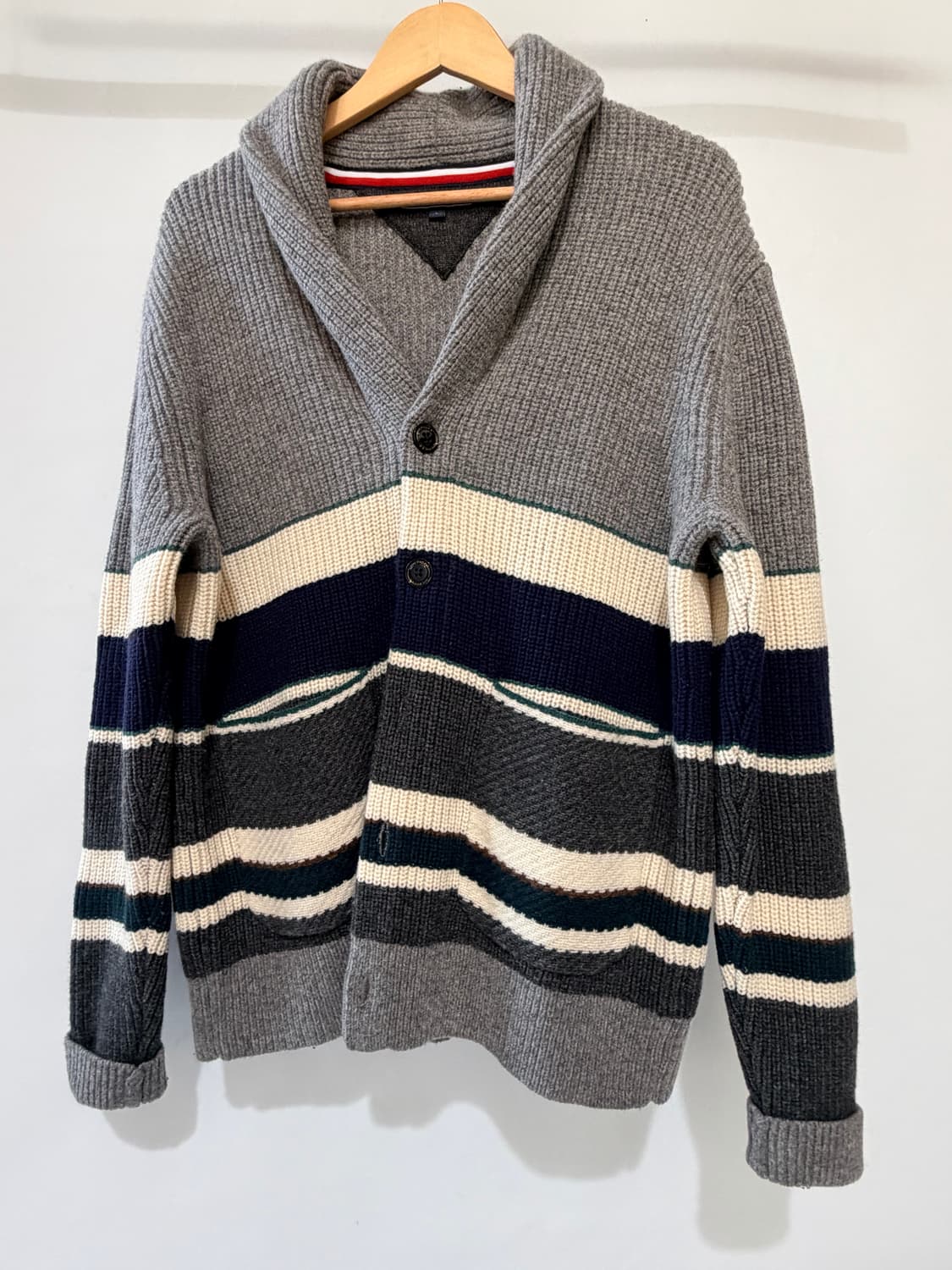 타미힐피거 남성 니트 가디건 상품이미지1