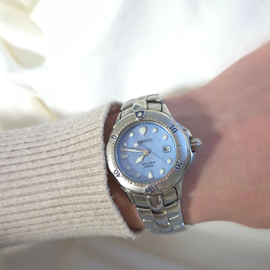 Seiko scuba driver's watch blue  상품이미지2