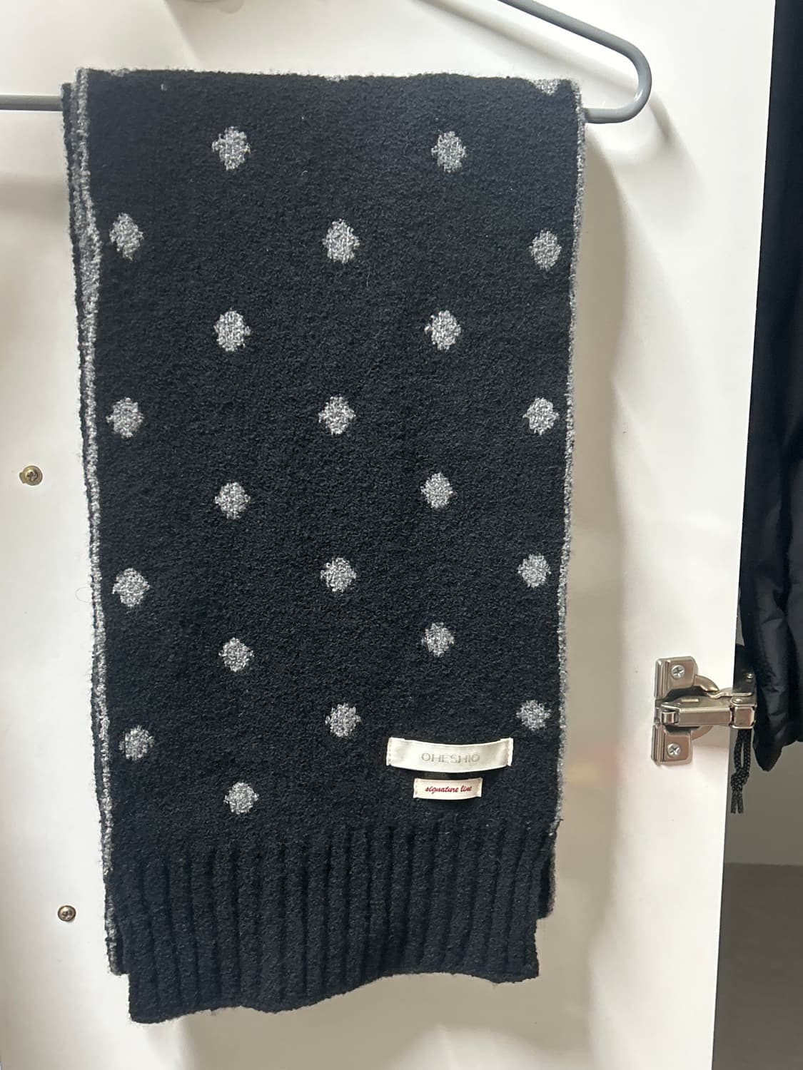 오헤시오 도트 머플러 상품이미지2