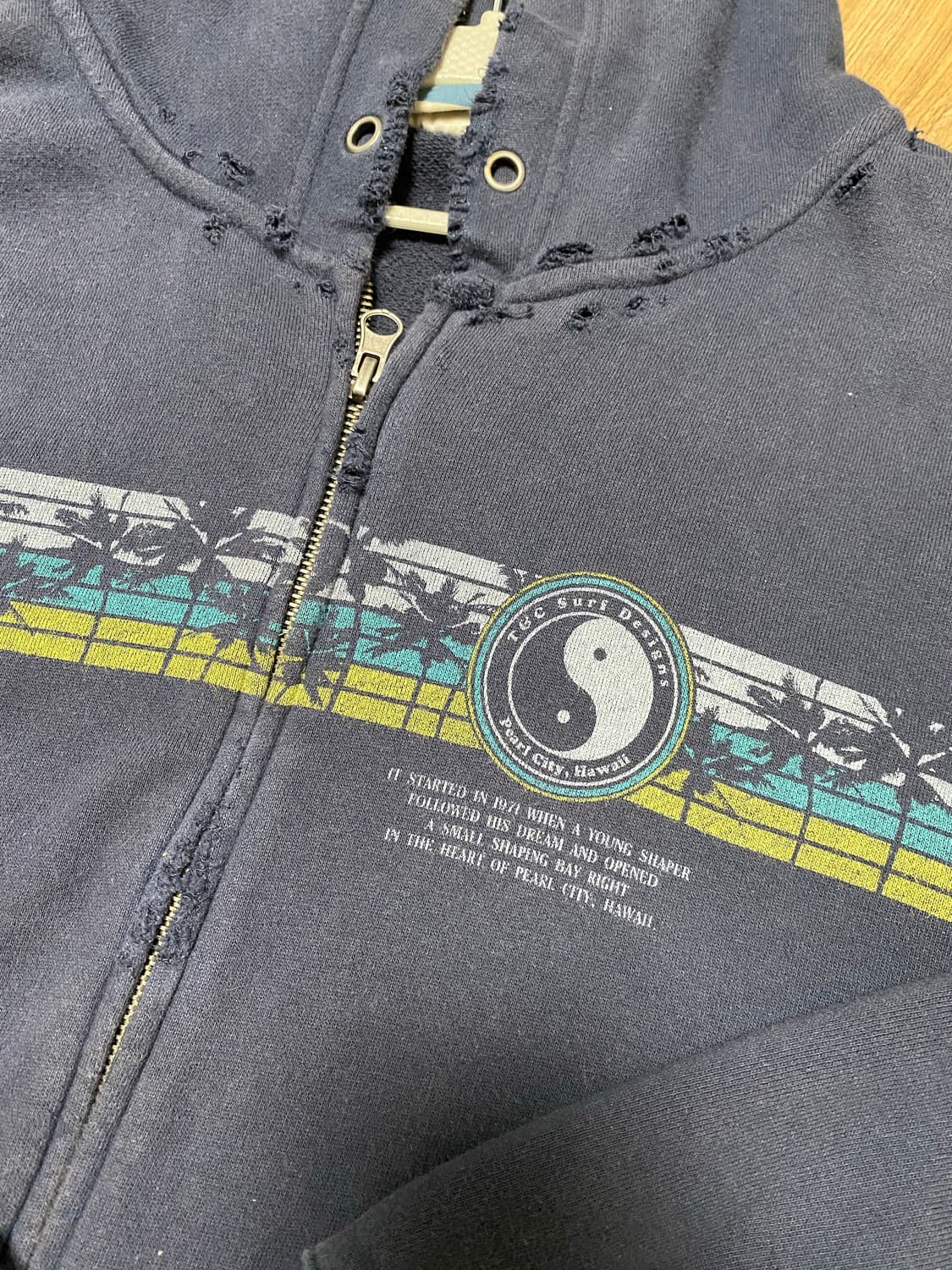 T&c surf 팔리 hoodie zip 상품이미지2