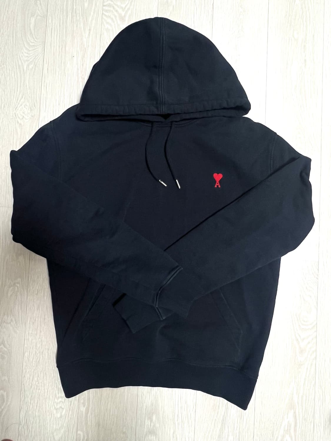 아미 스몰 하트 로고 후드티 상품이미지1