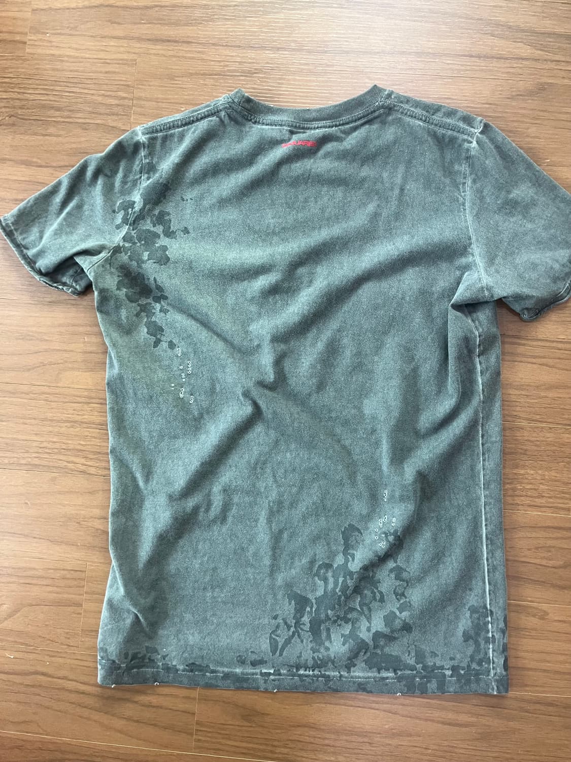 디스퀘어드2 데미지 디테일 반팔 상품이미지3