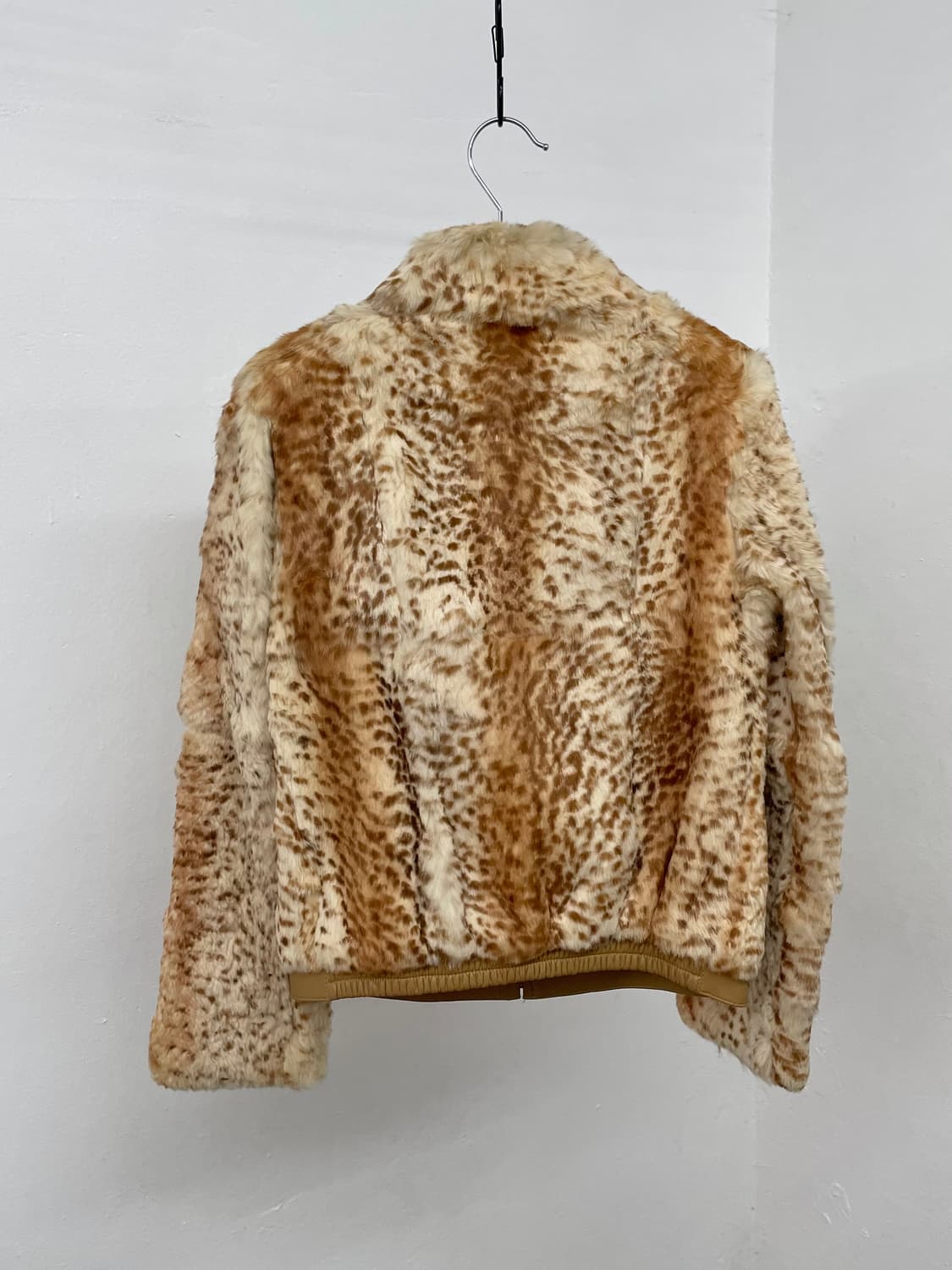 레오파드 양가죽 렉스 퍼자켓 상품이미지4