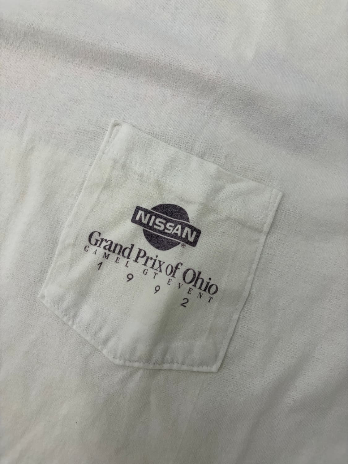 90s Camel Nissan Tee (white) 상품이미지5