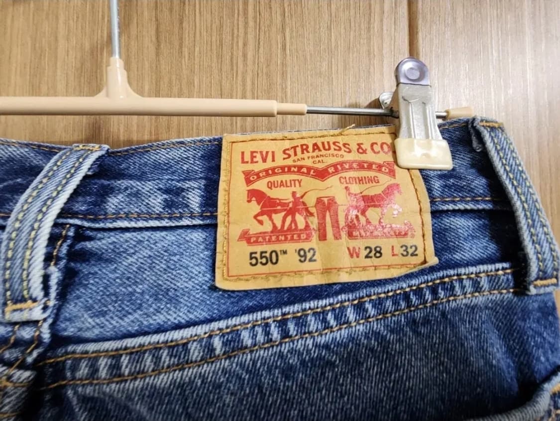 (28)리바이스 550 릴렉스 스트레이트진 데님 팬츠 상품이미지4