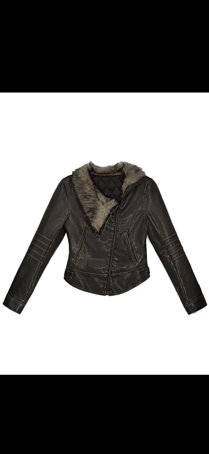 testmechanism 빈티지 퍼 래더 자켓 상품이미지3