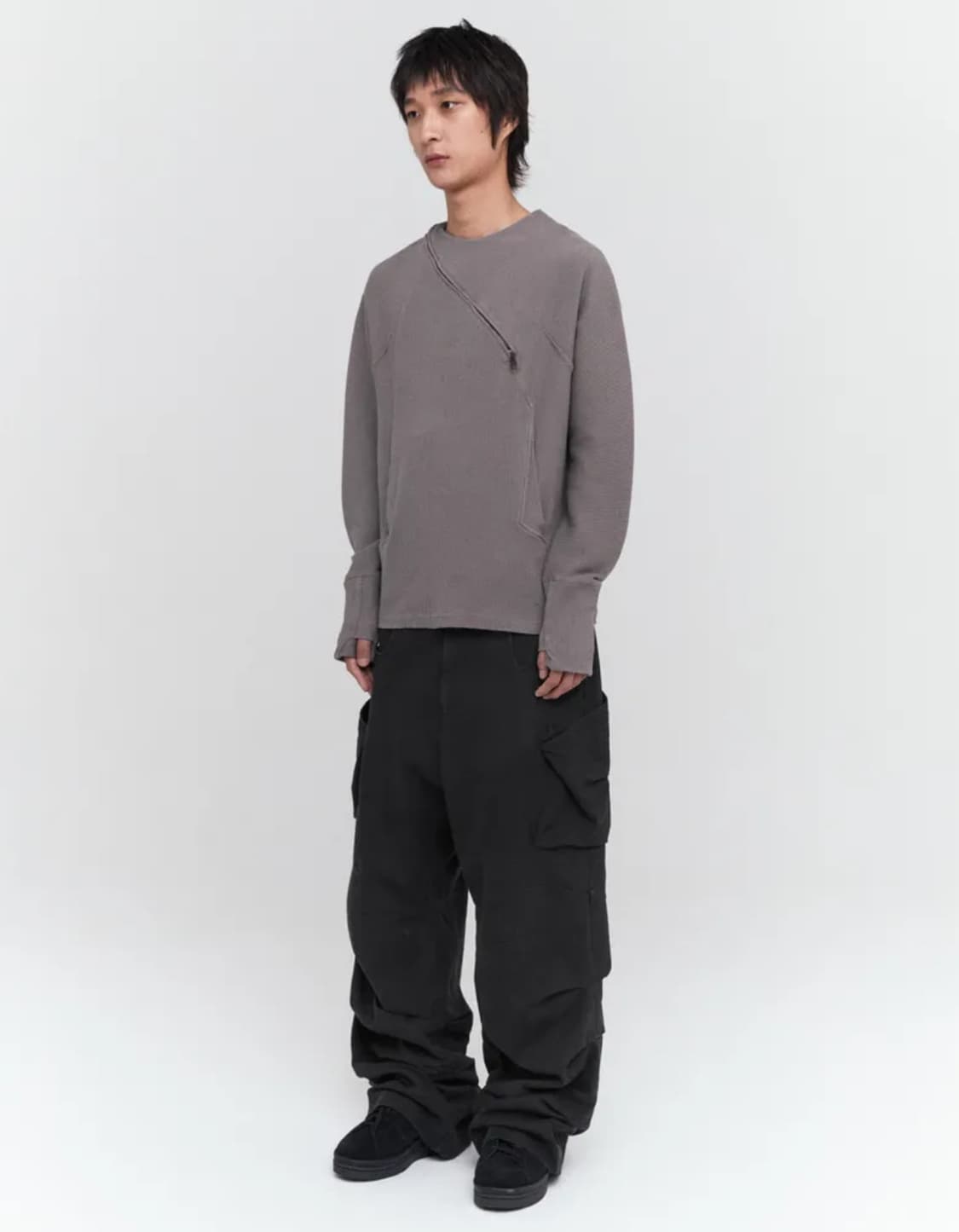 NUPEAK Multi Pintuck Pants - Black 1사이즈 상품이미지3