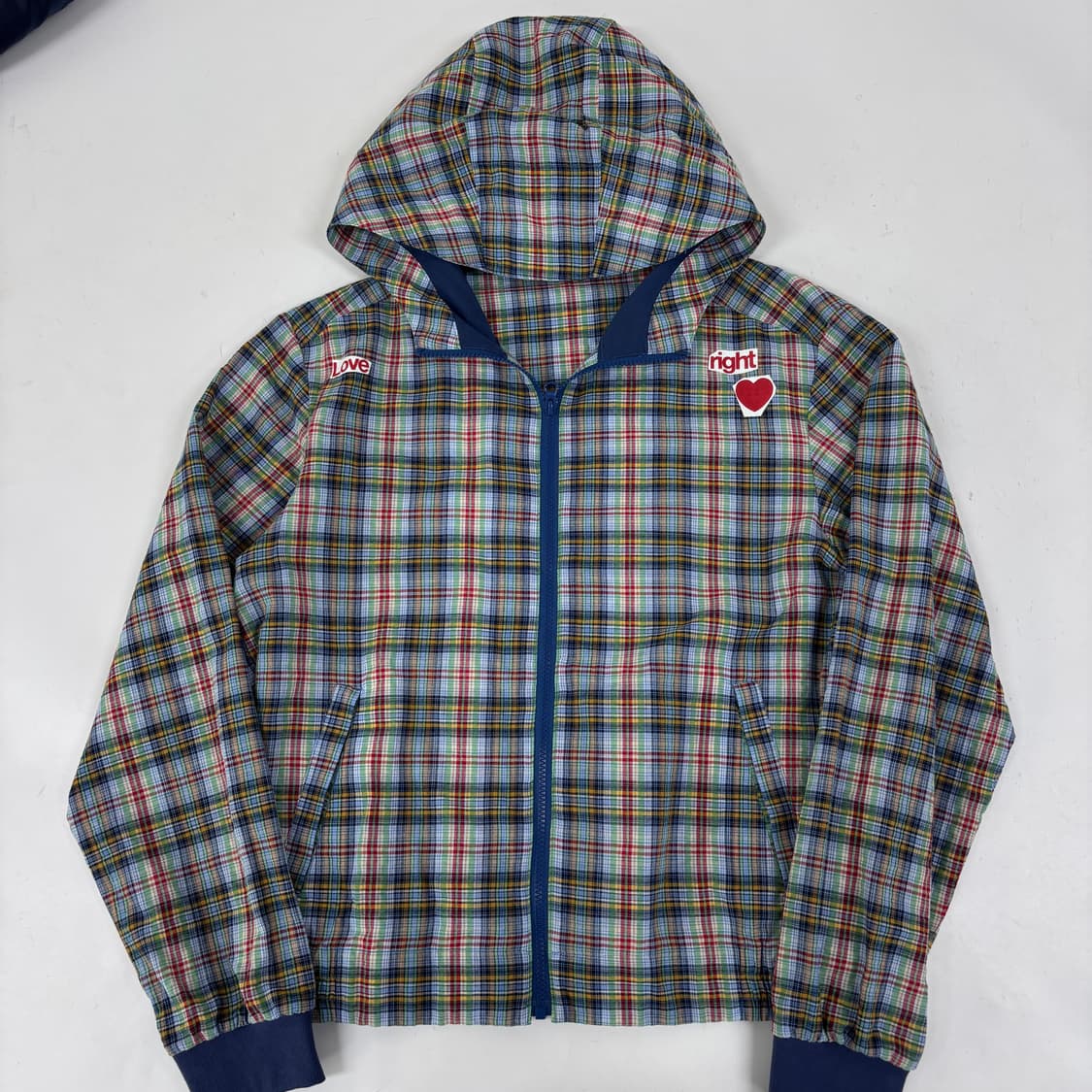 더 뮤지엄 비지터 러브 체크 자켓 상품이미지4