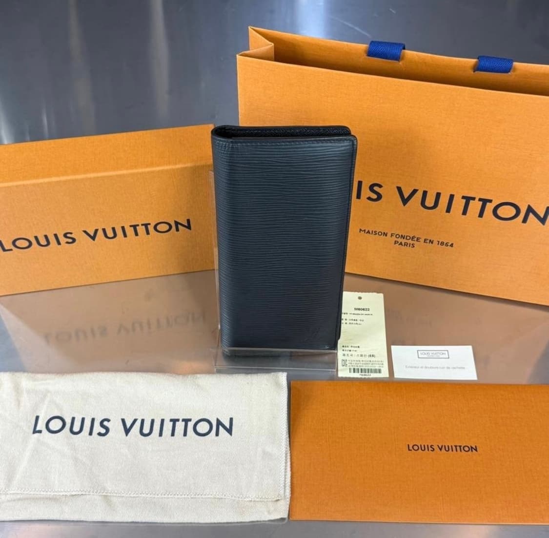 [리오브] 루이비통 LV 에삐 레더 장지갑 상품이미지1