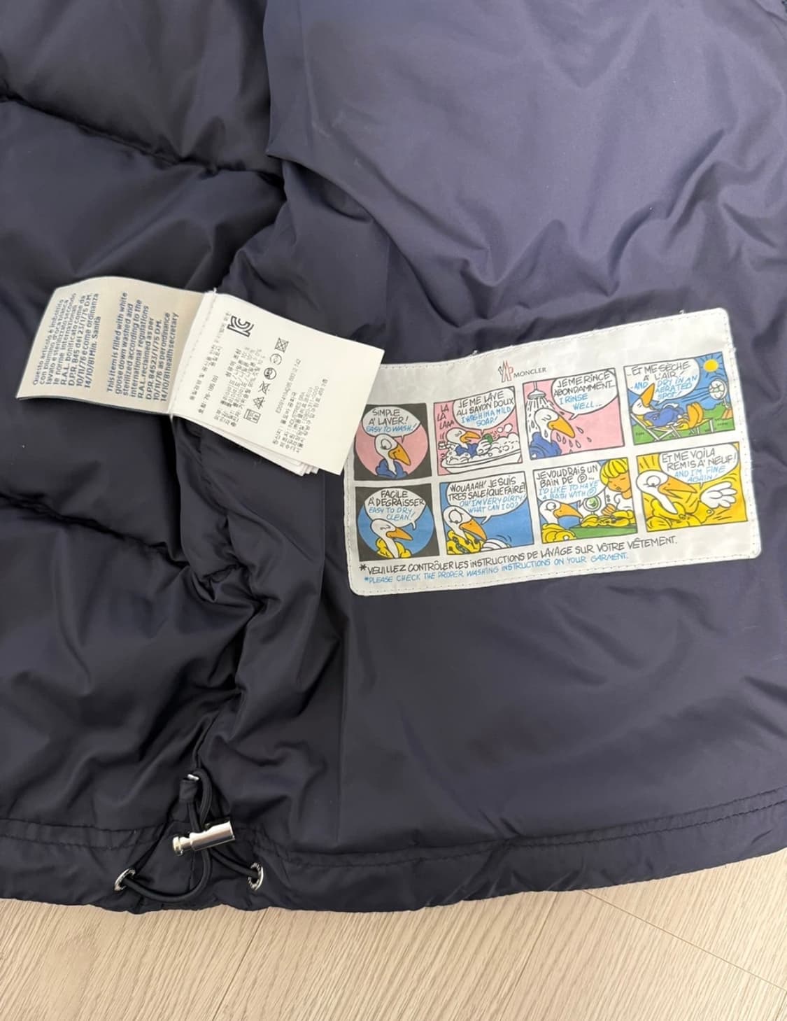 몽클레어 남성 패딩 0사이즈 (초등고학년가능)  상품이미지3