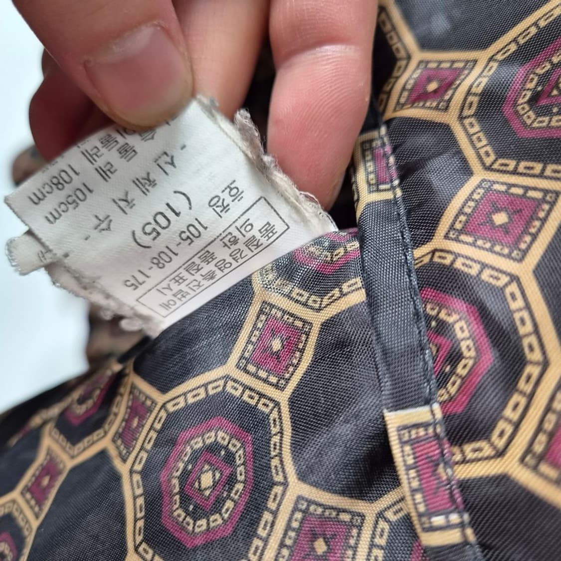 빈티지 무드 리얼 양가죽 레더 재킷 XL 상품이미지6