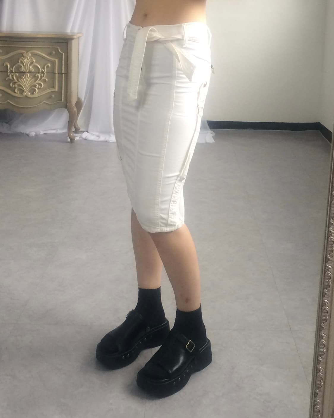 Versace belted midi skirt 상품이미지7