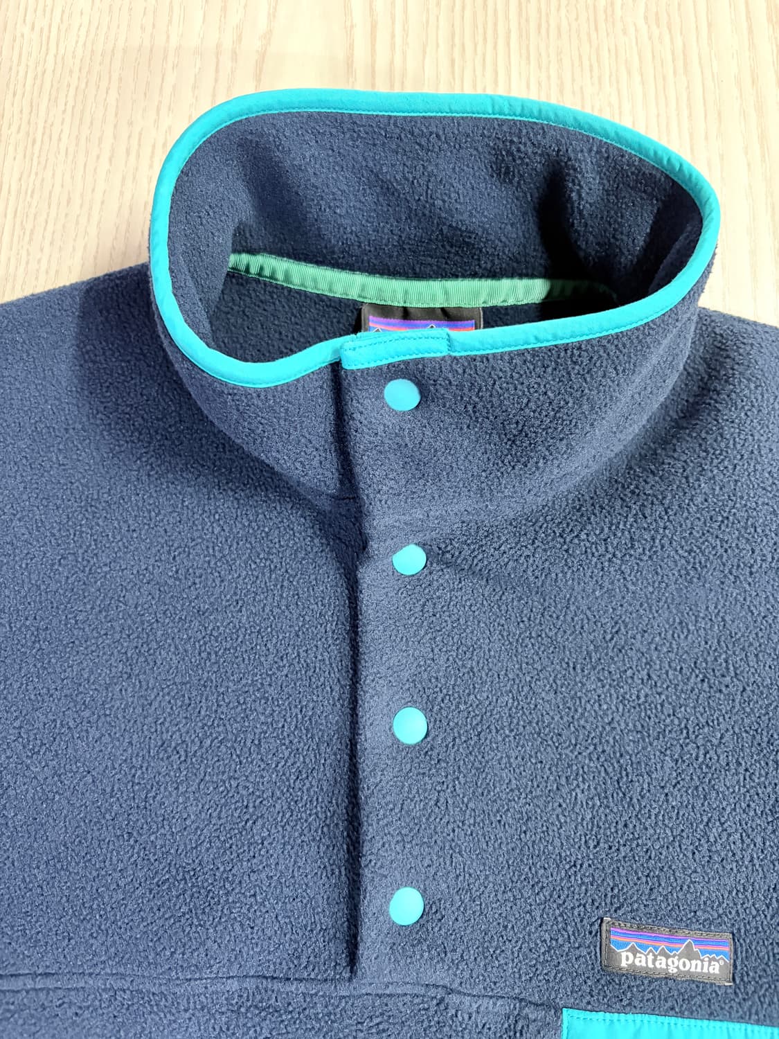 파타고니아 신칠라 네이비/민트블루 상품이미지3