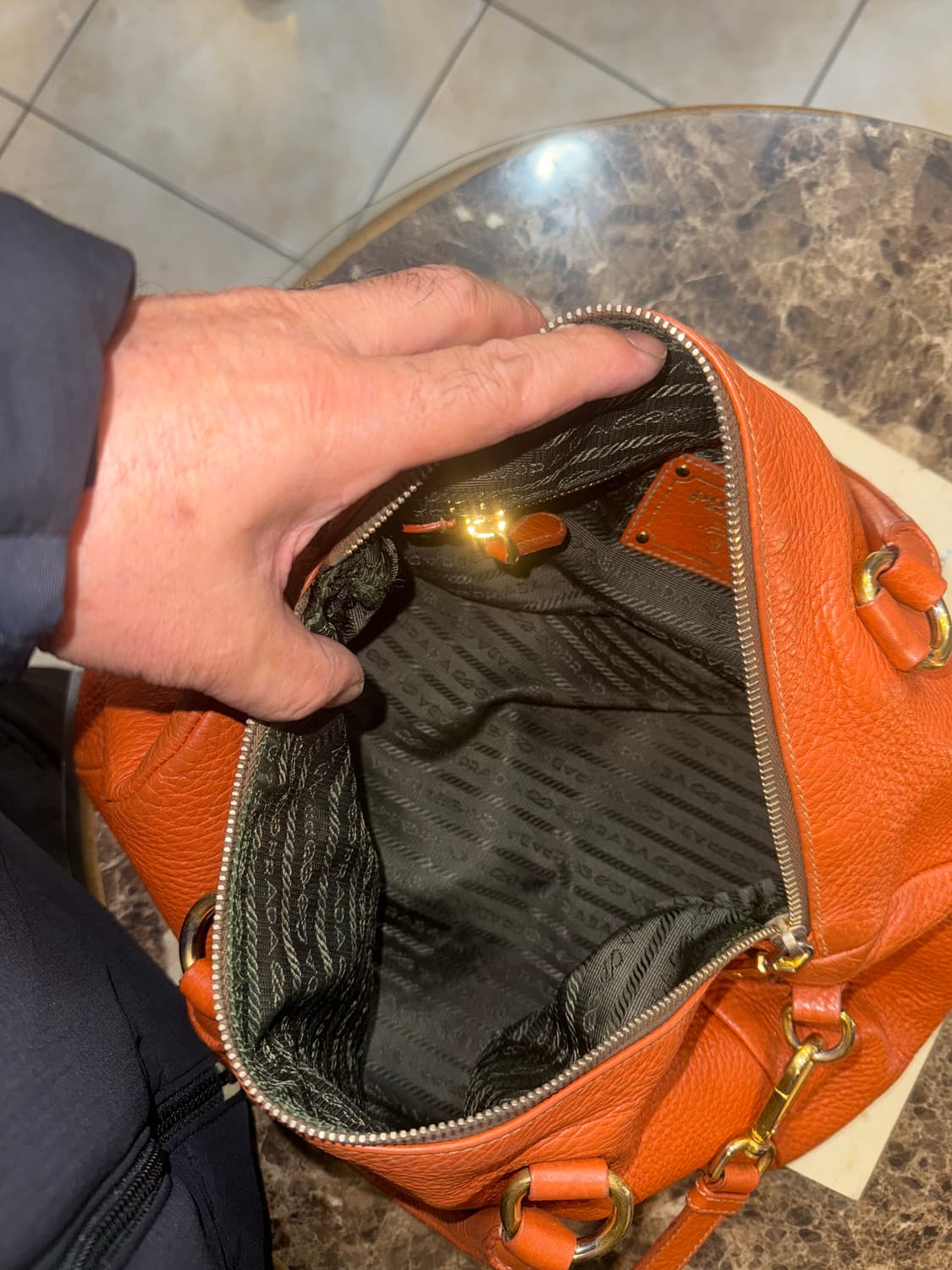 정품 프라다 비텔로 2way백 팝니다 상품이미지7