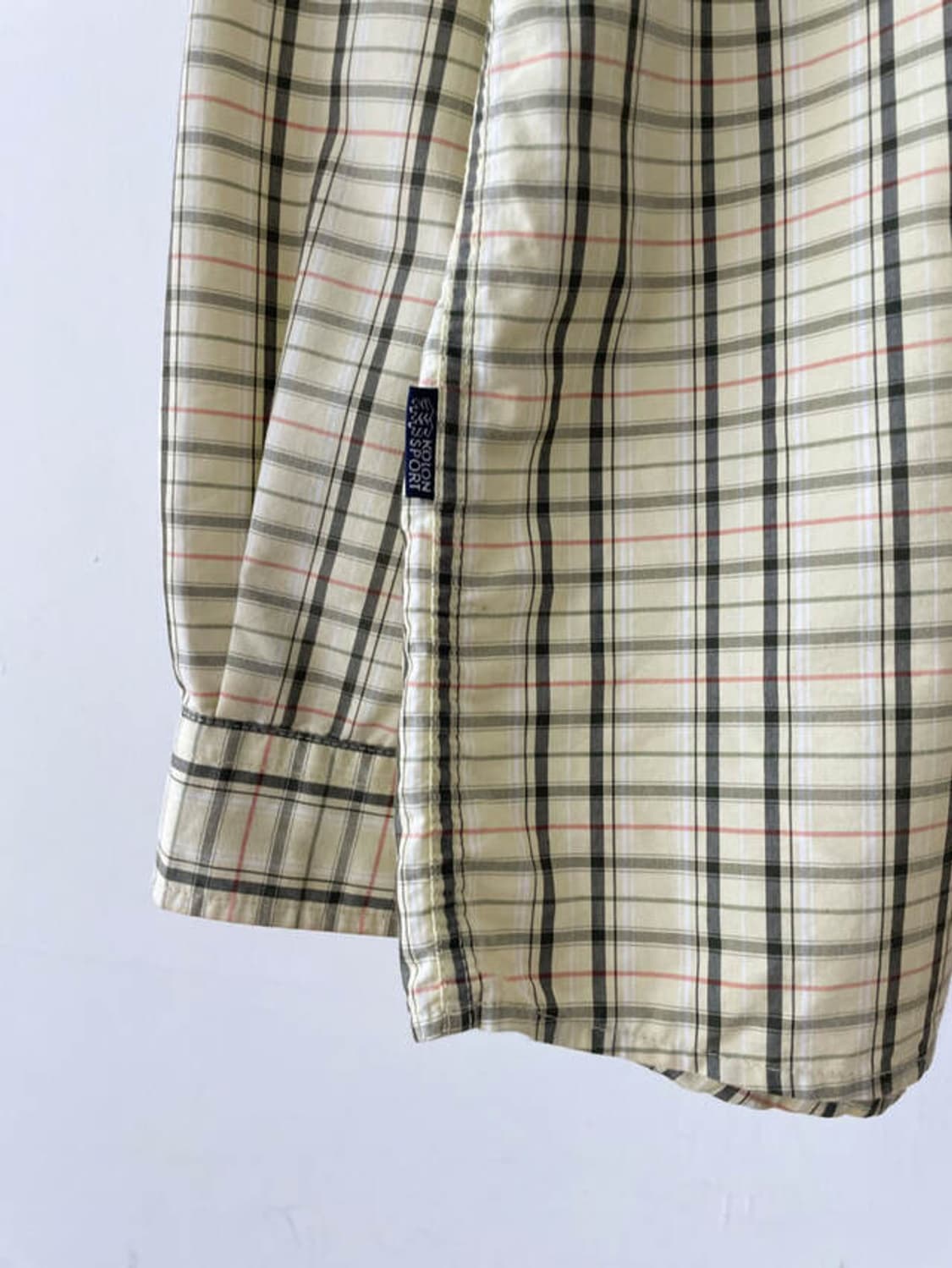 kolon sport check shirt jacket 상품이미지4