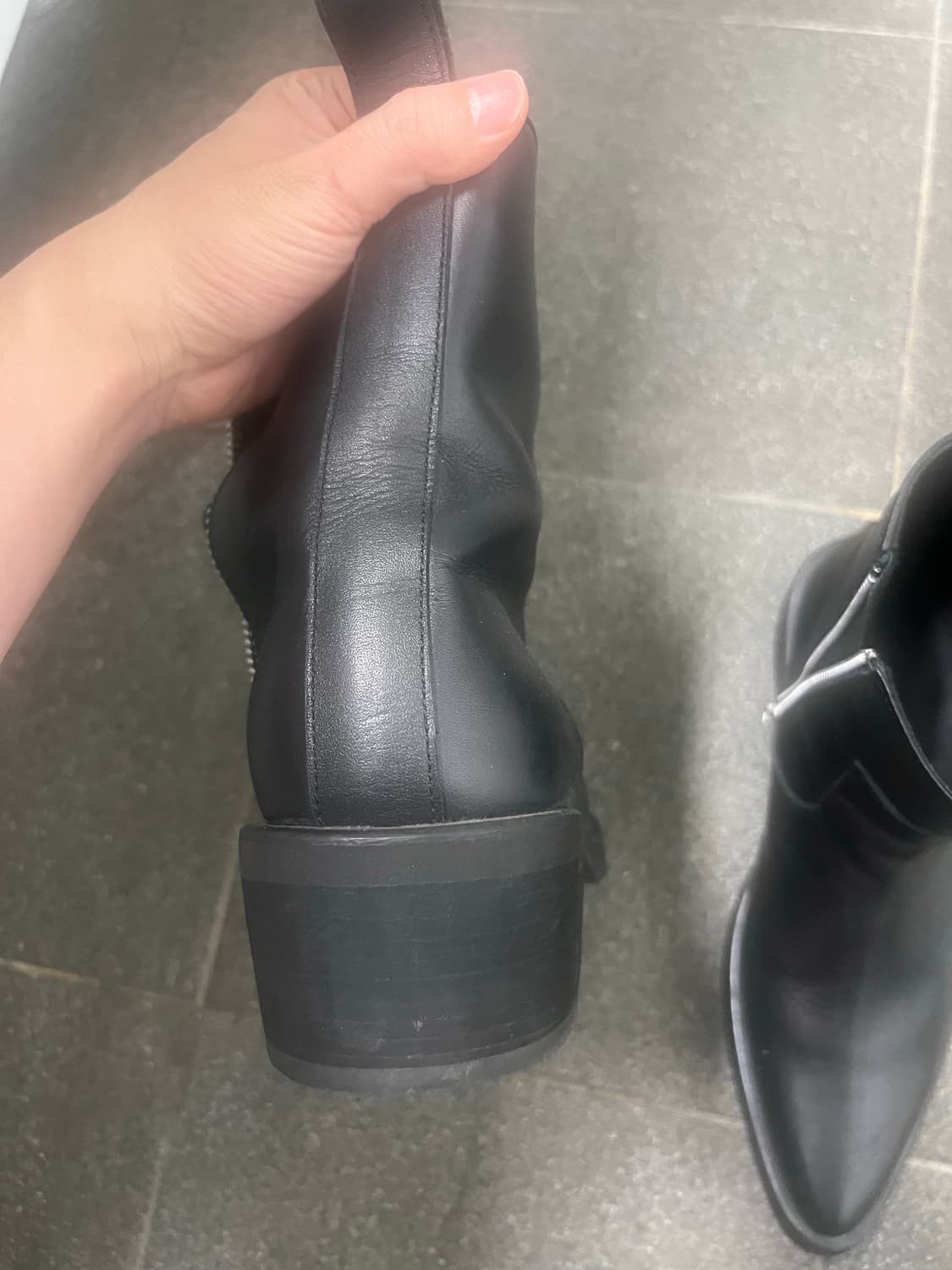 데이빗스톤 앵클부츠 판매합니다 상품이미지2