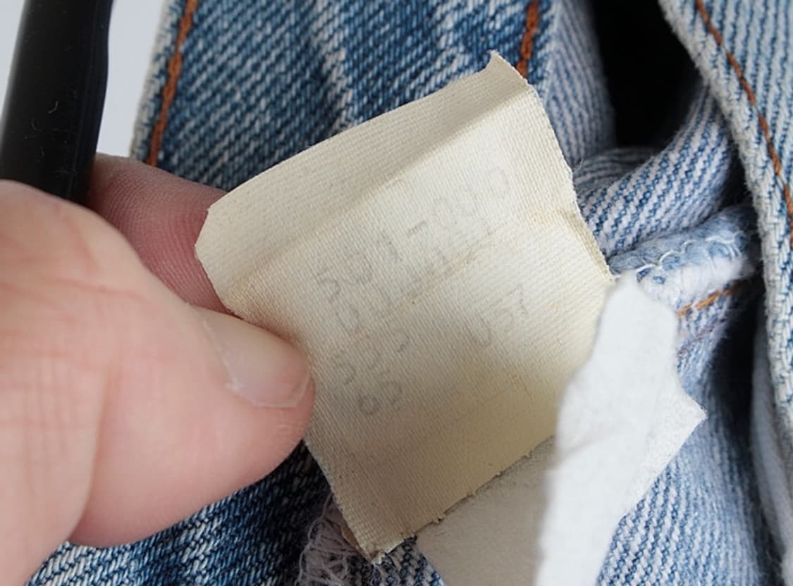 80s early90s vtg LEVI'S 501 denim pants  상품이미지7