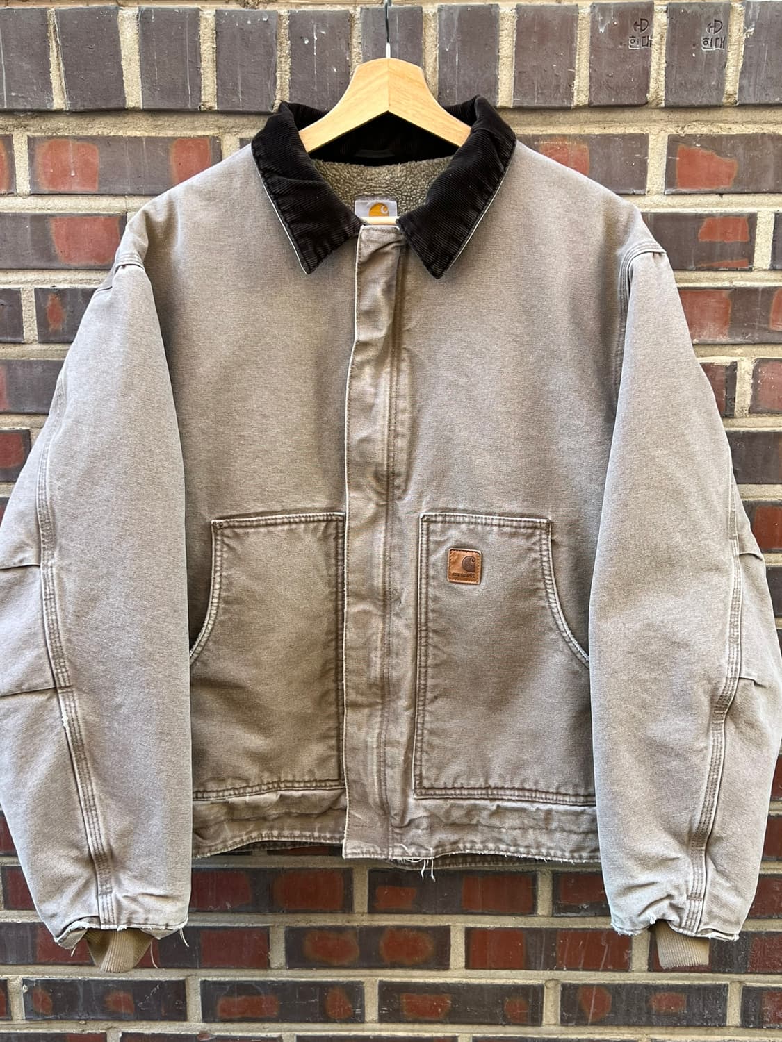 [XL] 칼하트 쉐르파 아크틱 워크 자켓 페이딩 빈티지 디트로이트 상품이미지1