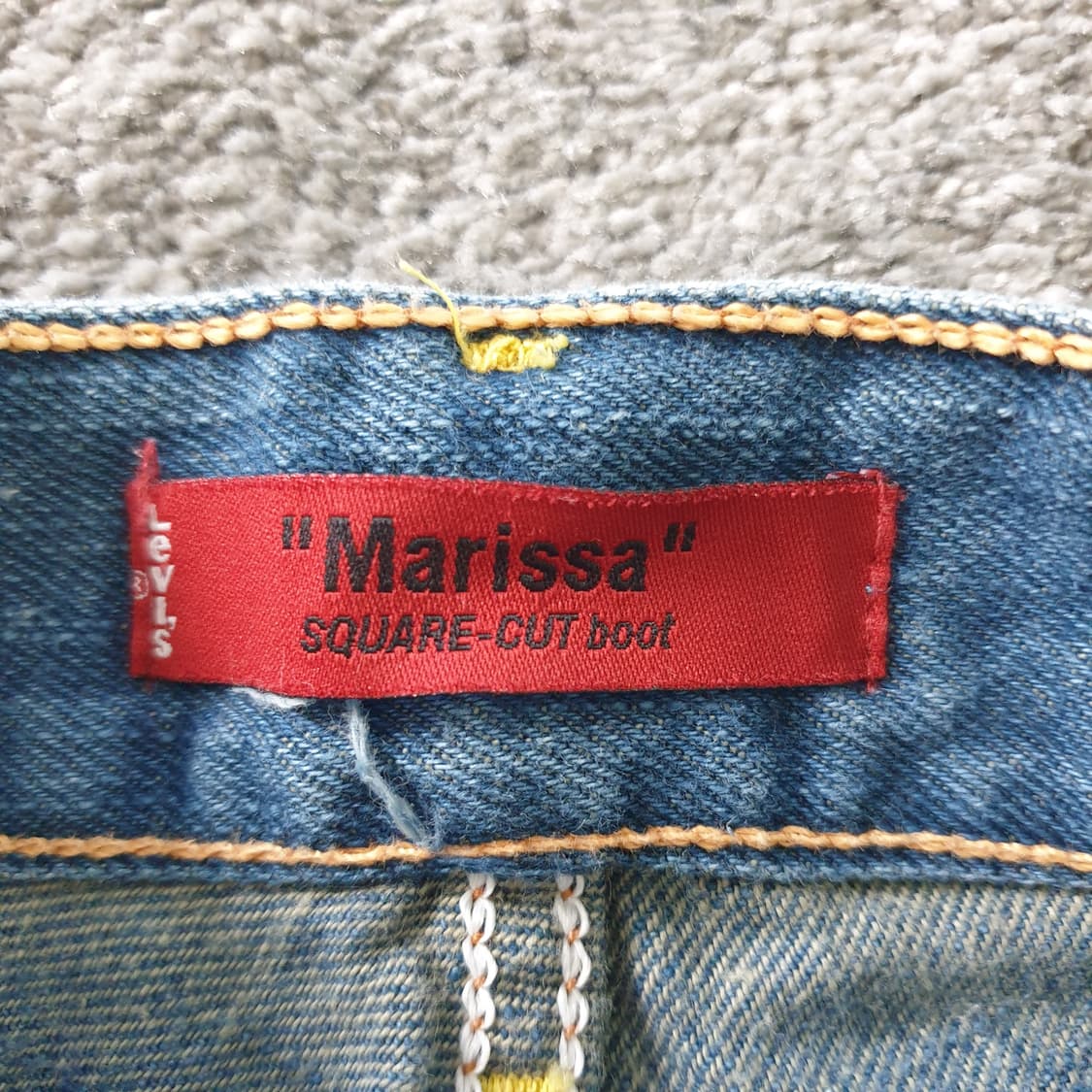 LEVI'S 마리사 스퀘어컷 부츠컷 데님 상품이미지2