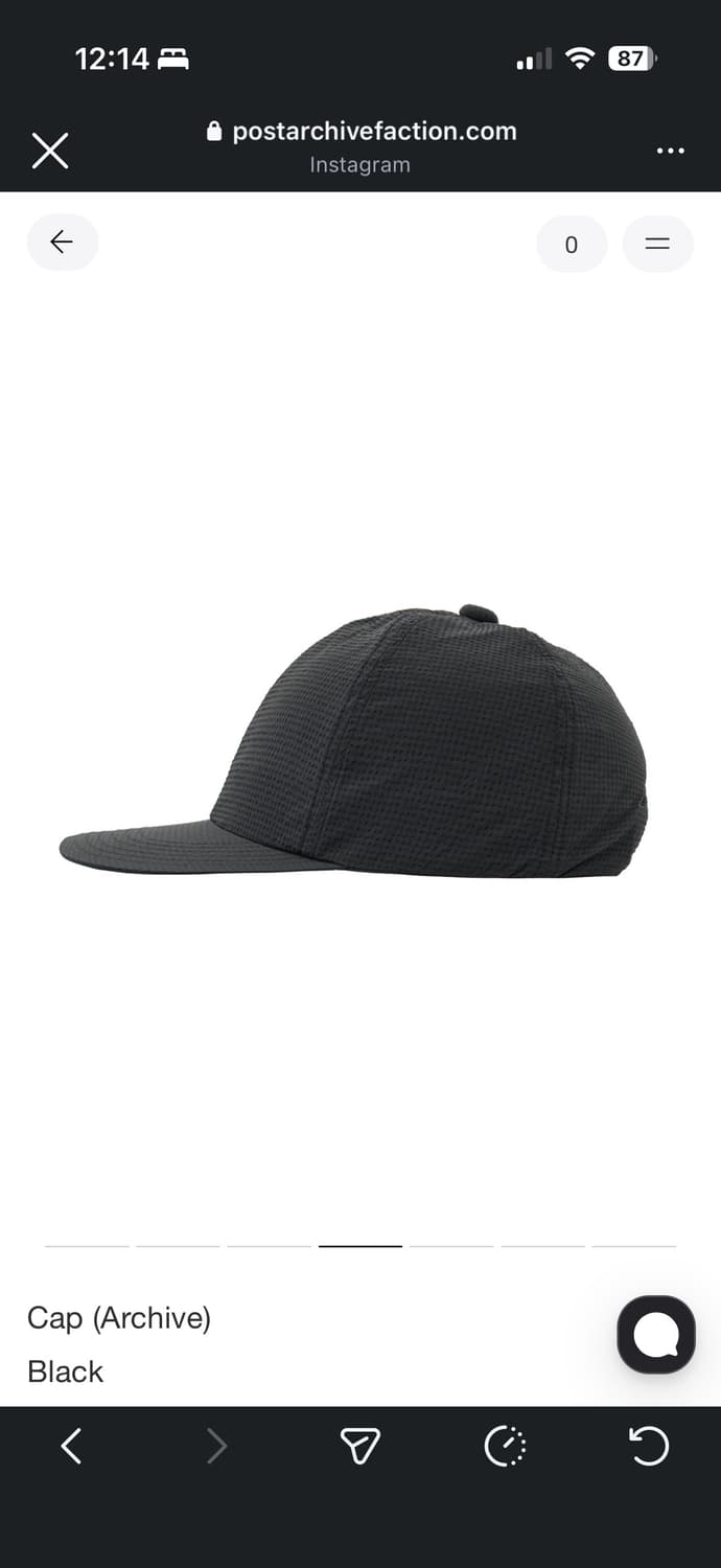 파프 post archive faction cap(Archive) 상품이미지5