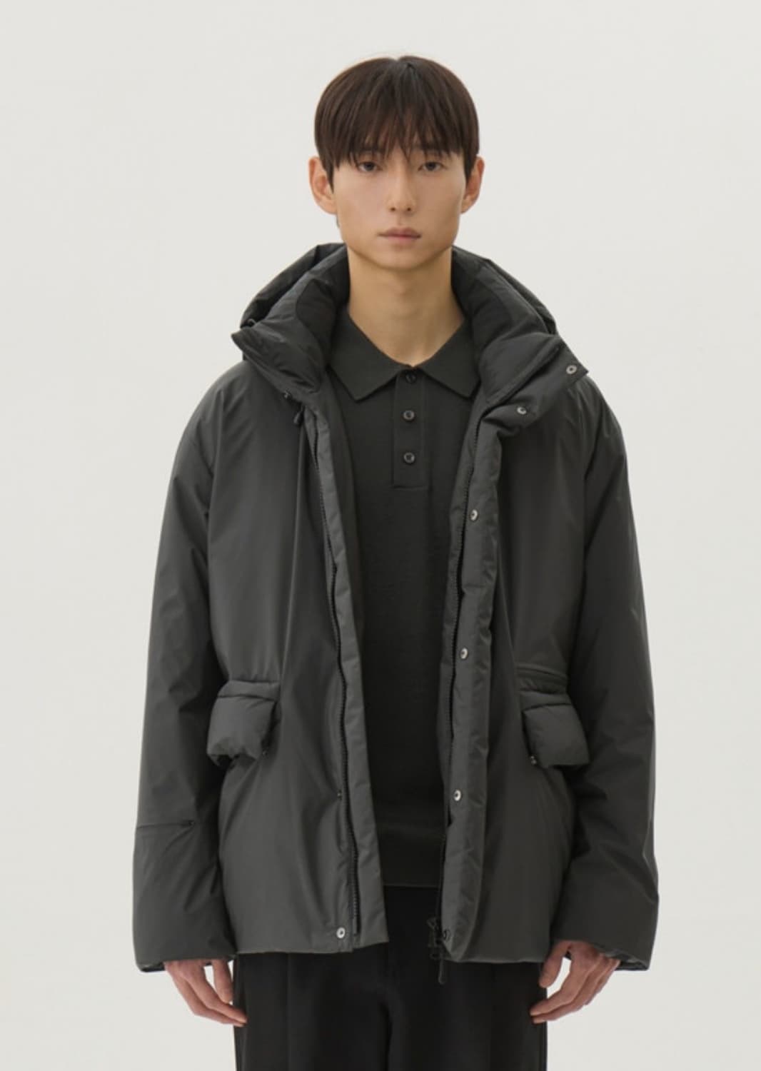 247 도레이 델피 구스다운 / 차콜 / L 상품이미지1