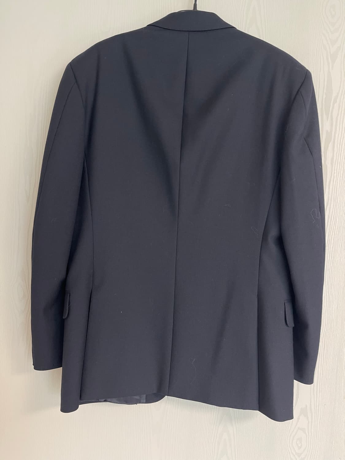 JAEGER 빈티지 영국 생산 네이비 금장 블레이저 46S 상품이미지4