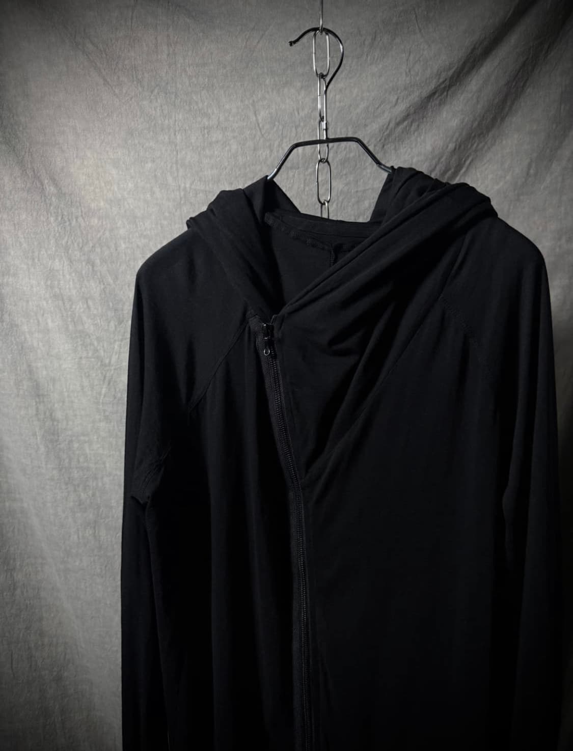 JULIUS Asymmetric Long Hoodie Zip-Up  상품이미지3