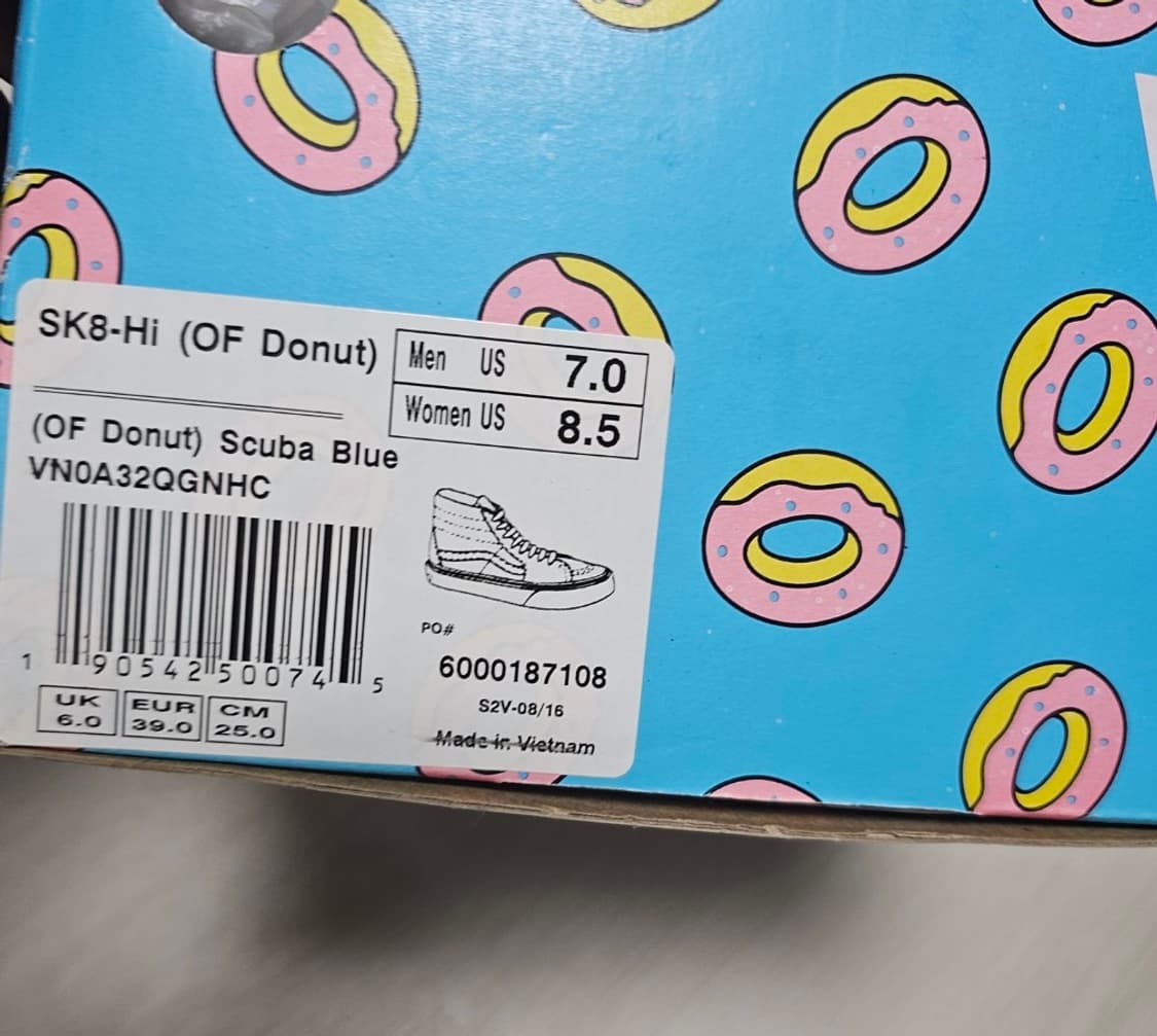 [Vans X Odd Future] Sk8-Hi ‘Donut’ 상품이미지6