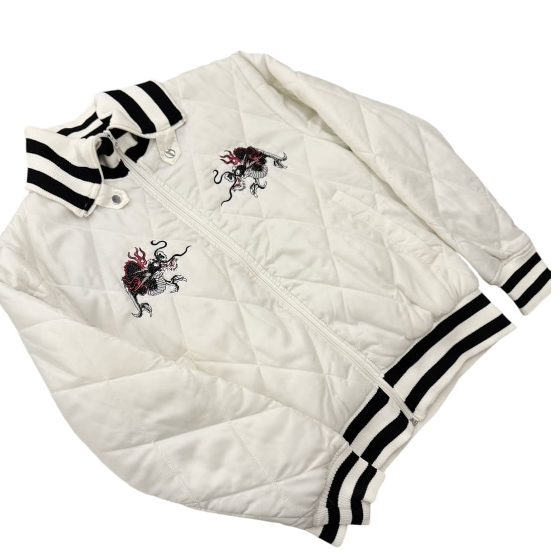 FREESUAL 패디드 수베니어 자켓 아이보리 상품이미지4