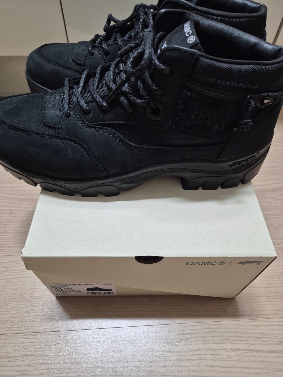 반스 otw x oamc 하프캡 부츠 상품이미지6