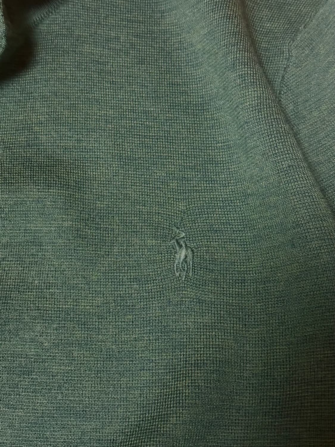 폴로 랄프로렌 워셔블 울셔츠 스웨터 올리브 색상 상품이미지4