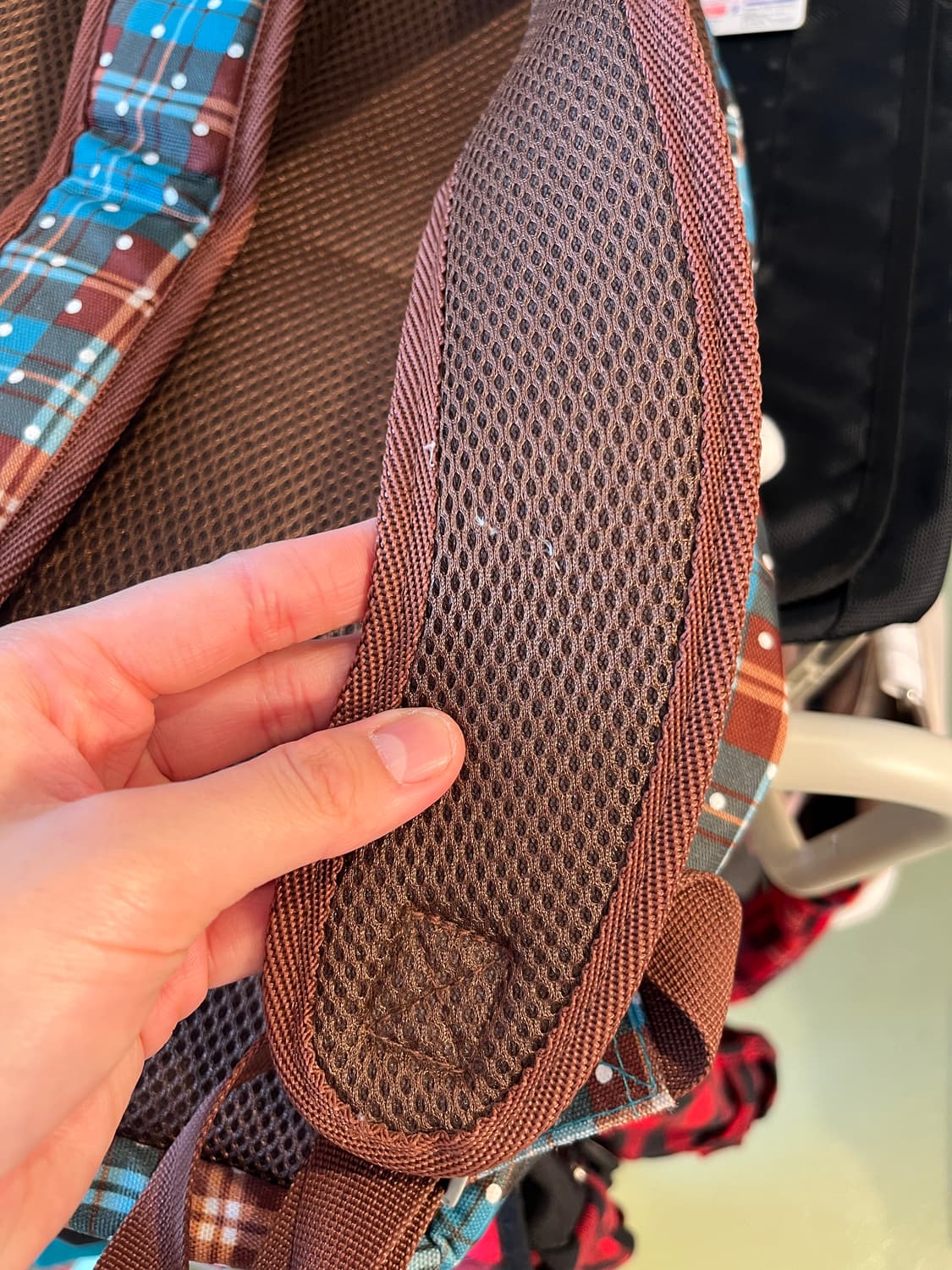 컨버스 체크 땡땡이 백팩 🌀 상품이미지9