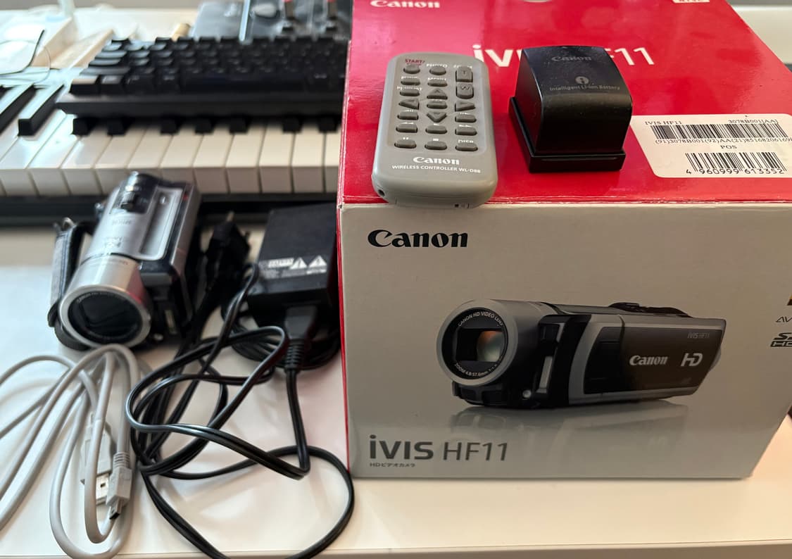 캐논 canon ivis hf11 박스 풀셋 상품이미지4