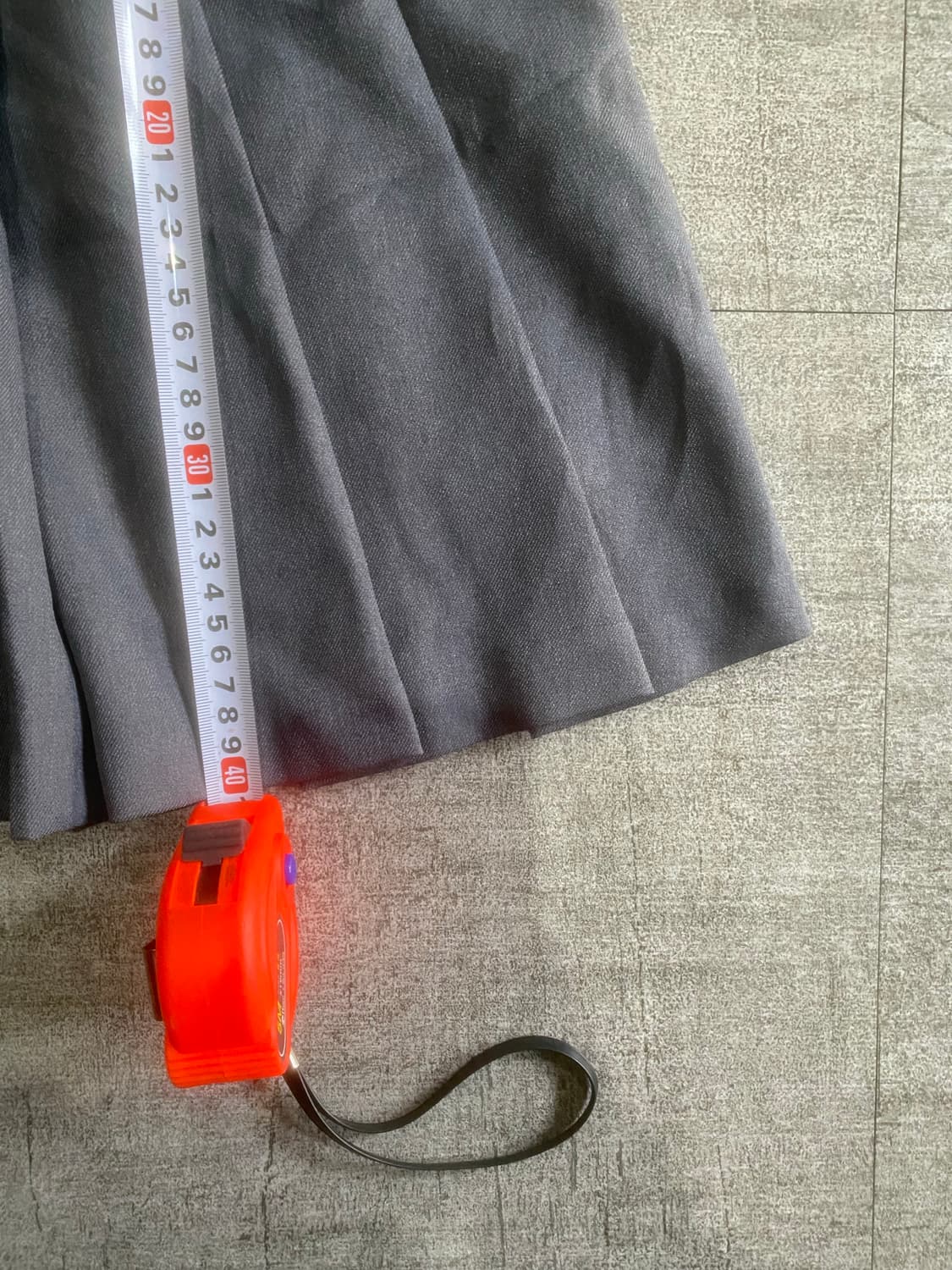 Gu 구 하구미모리걸 달천깔페어리 플리츠미니스커트 그레이 상품이미지3