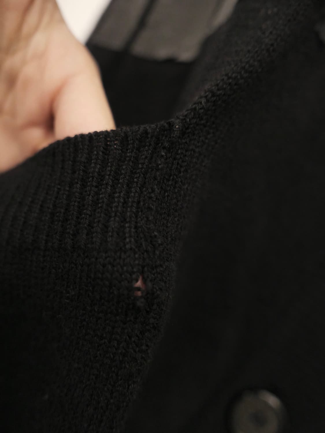 마르지엘라 하이넥 테이핑 오버사이즈드 가디건 상품이미지6