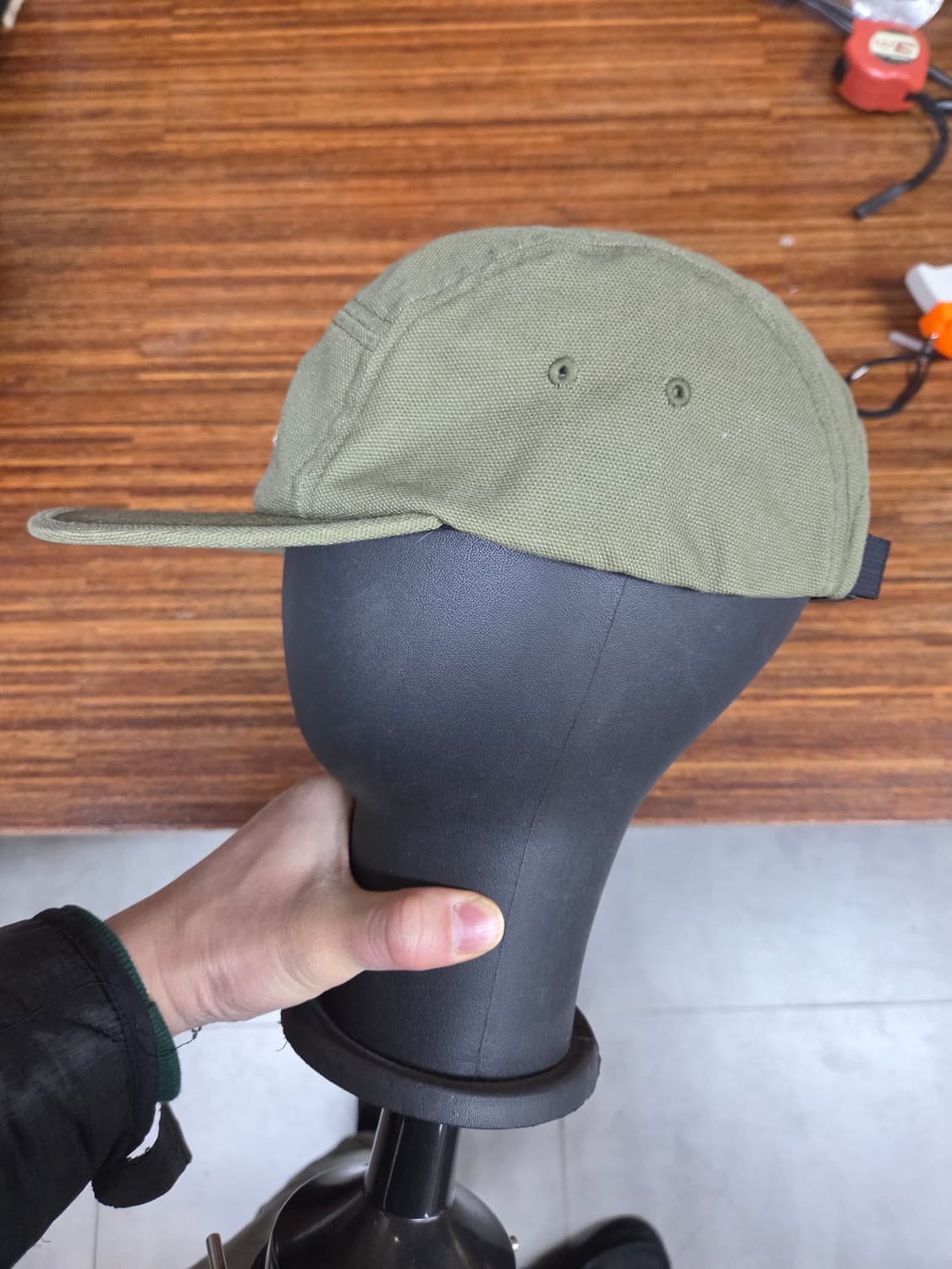 뉴발란스 기본로고 캠프캡 모자 프리  상품이미지2