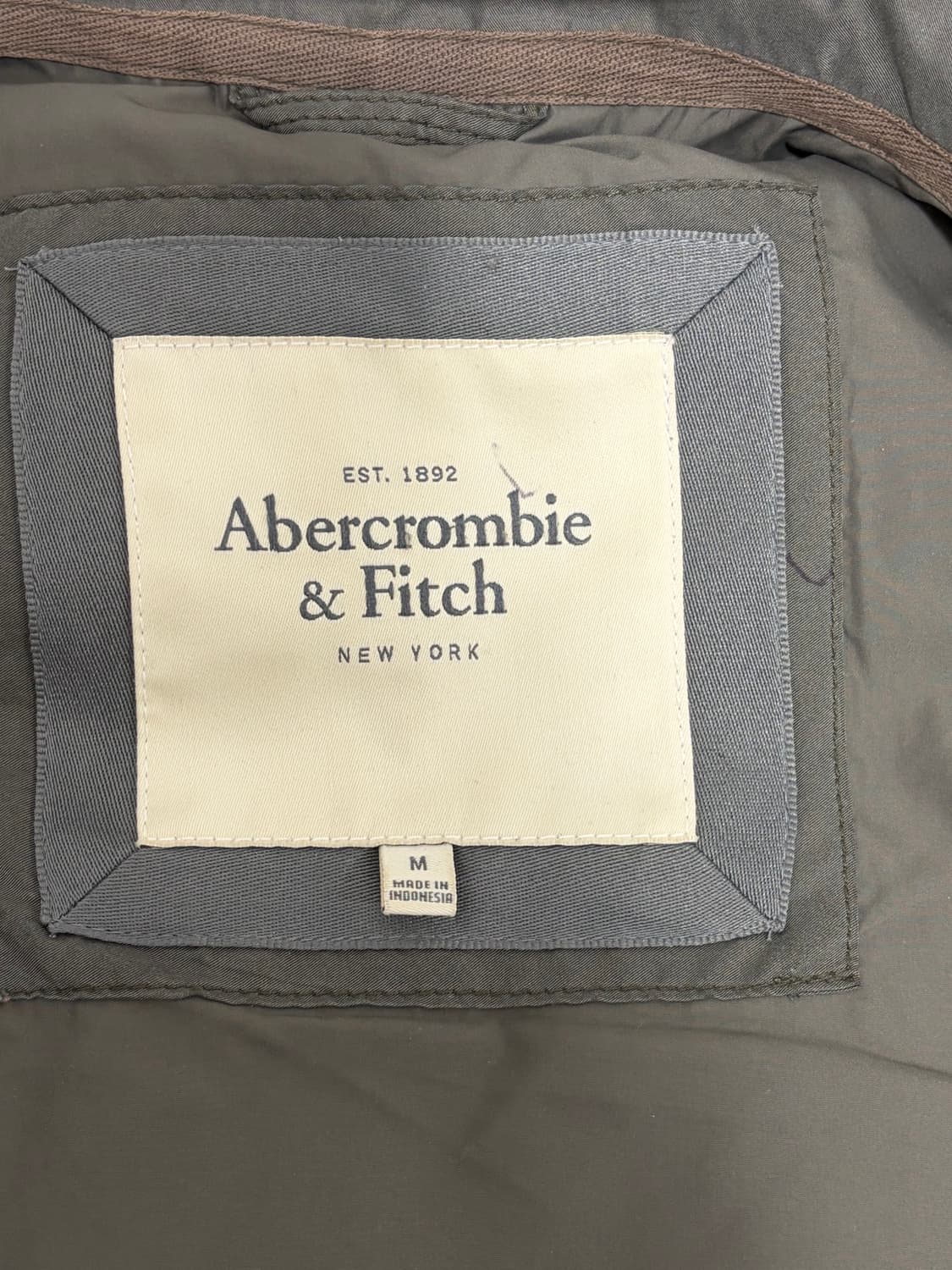 아베크롬비 카키 조끼 패딩  상품이미지4