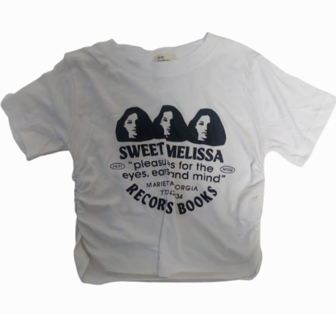 기본 셔링 회이트 크롭티 상품이미지1