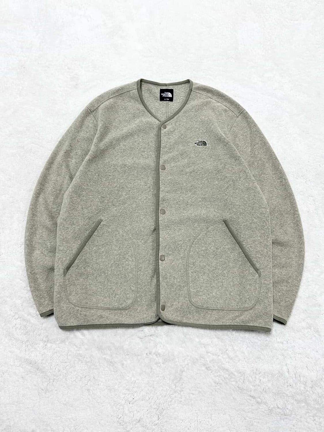 노스페이스 카키로고 어캠포 가디건 상품이미지5