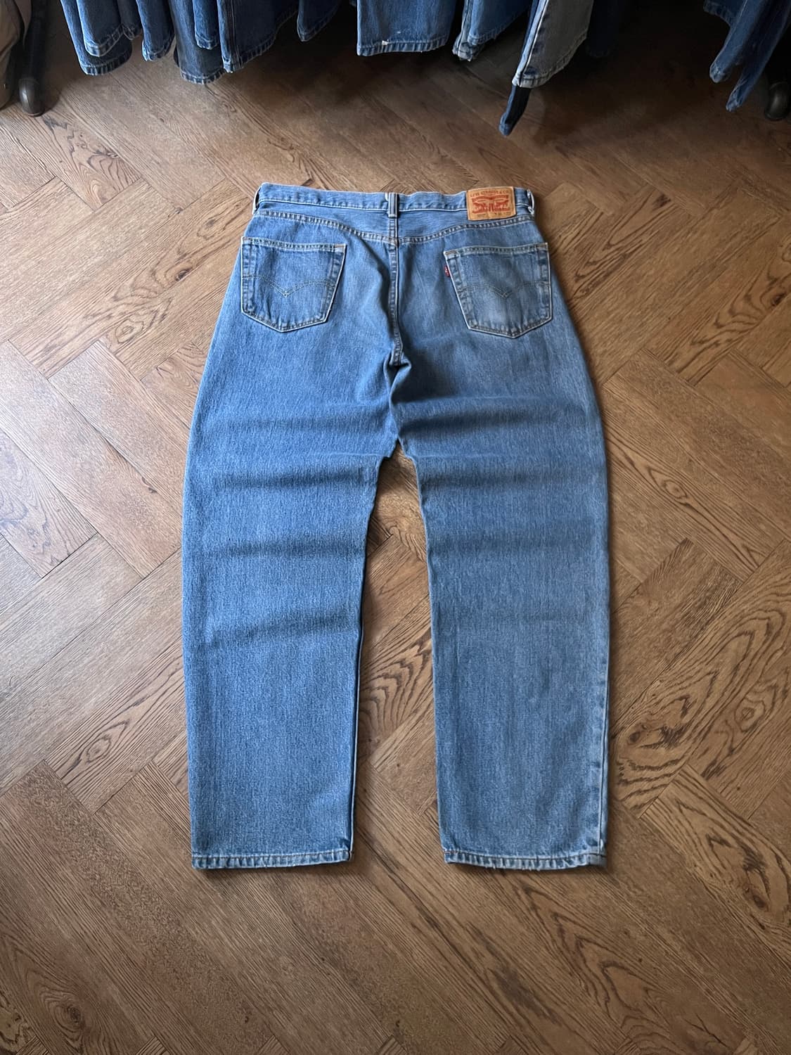 [36]리바이스 550 릴렉스핏 미디엄블루 데님 팬츠 상품이미지2