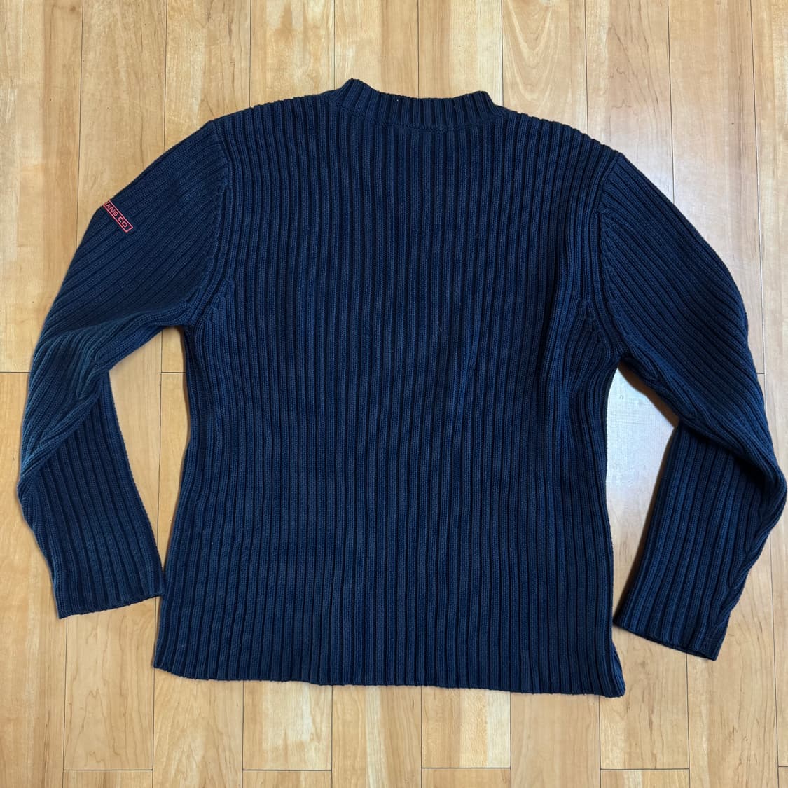 폴로 진스 남성 브이넥 니트 블랙 XL 상품이미지5