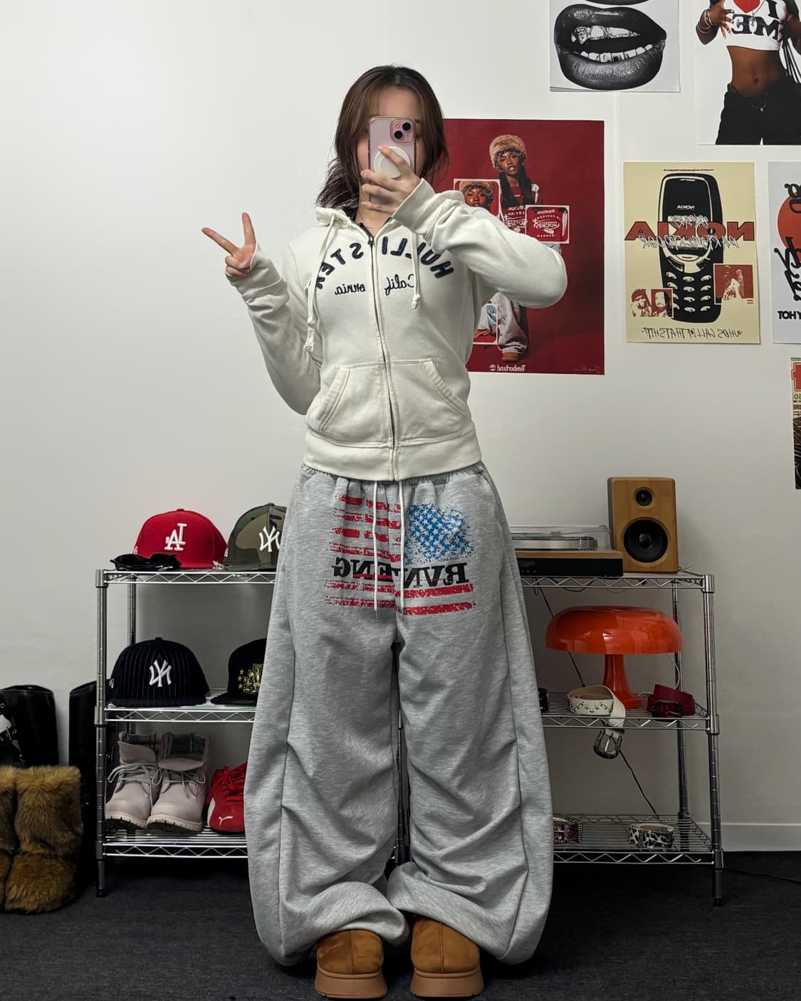 홀리스터 아치로고 후드집업 상품이미지4